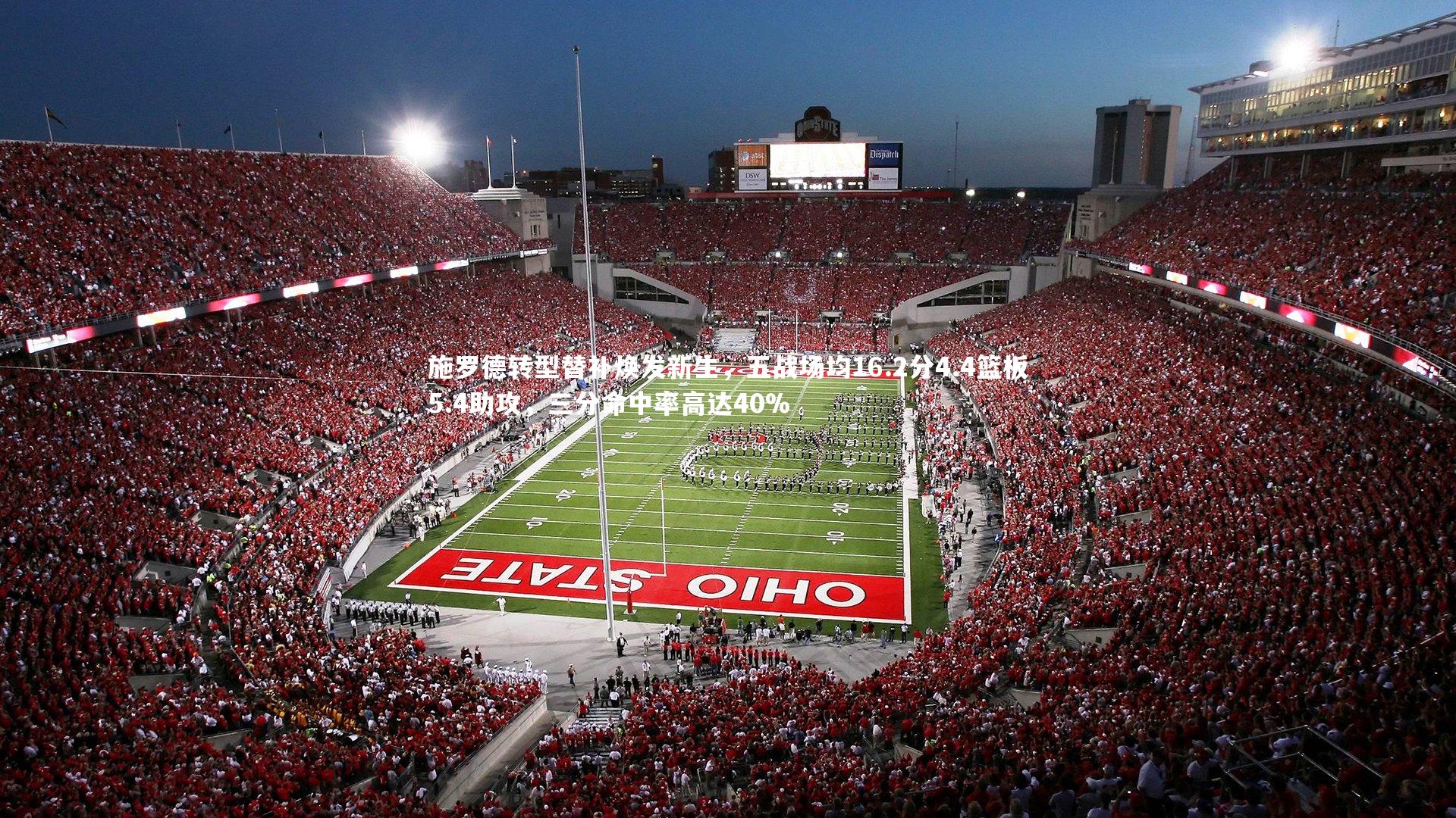 施罗德转型替补焕发新生，五战场均16.2分4.4篮板5.4助攻，三分命中率高达40%